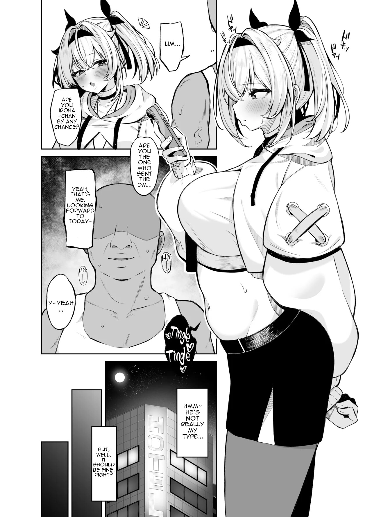 Hentai Manga Comic-I have a secret account.-Read-9
